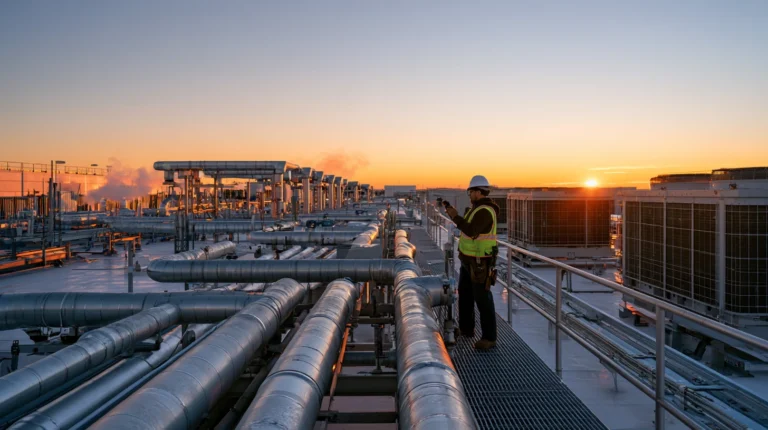 Industrial HVAC and Process Cooling Energy Efficiency in a realistic industrial environment . industrial HVAC energy efficiency